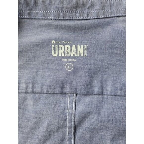 Chef Works Chambray Modern Oxford Classic Work Wear Size XL - Picture 5 of 6